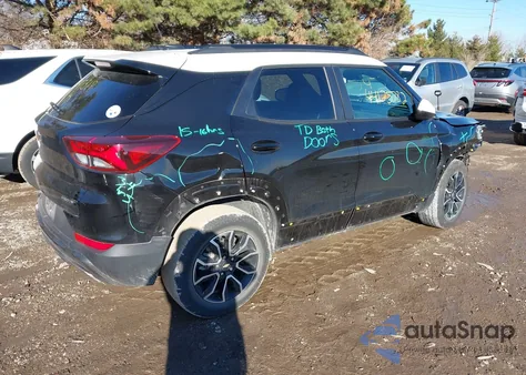 2022 Chevrolet Trailblazer Fwd Activ z USA, uszkodzony, nr VIN KL79MVSL1NB047319